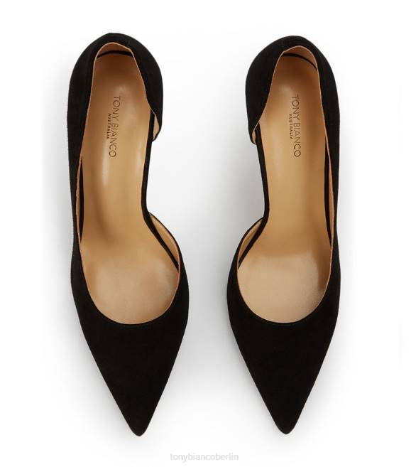 Stöckelschuhe| de Tony Bianco Frauen Alyx-Heels schwarzes Wildleder 462490
